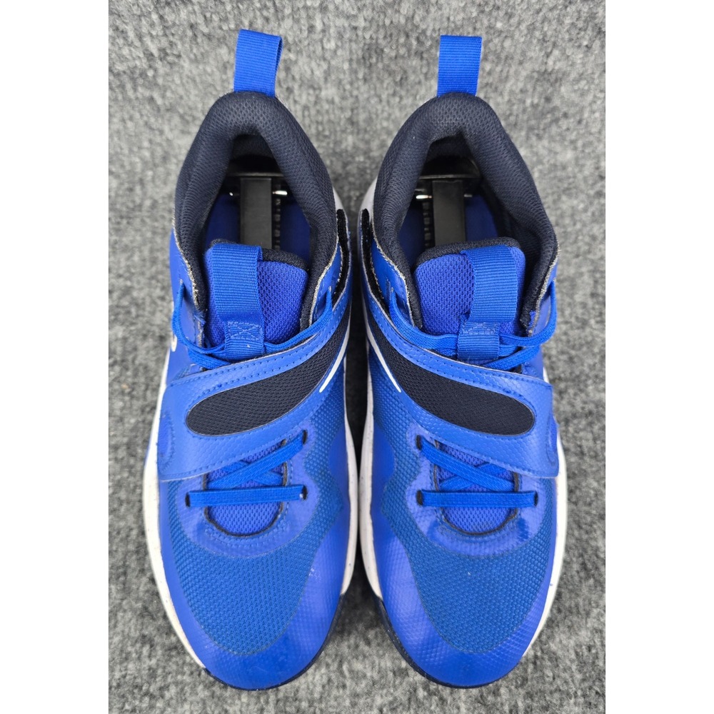 Nike Team Hustle D 11 Basketball Shoes Boys 5Y Blue DV8996-400 School Sports - Picture 3 of 8